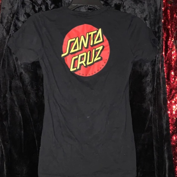 Santa Cruz Black Tee - Picture 2 of 2